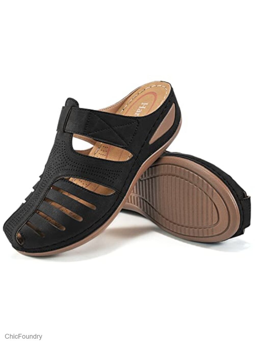 Womens Clogs: Closed Toe Slip On Mules with Memory Foam & Non-Slip Outsole